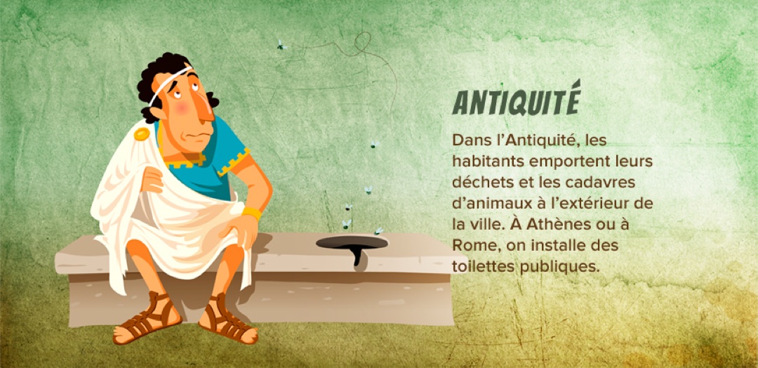 les déchets dans l’antiquité