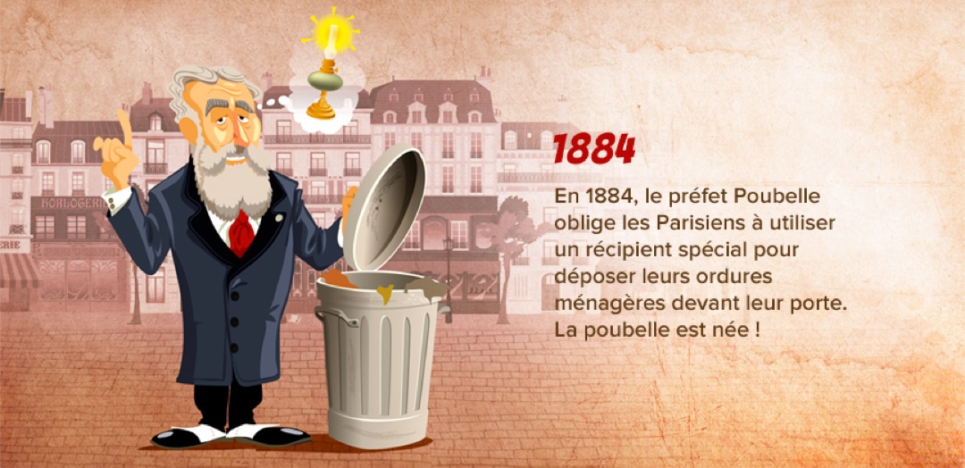 le préfet Poubelle inventeur de la poubelle